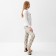 Pajamas female, white/gray color, size 46-48