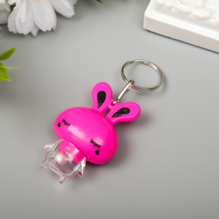 Light light on the ring "Bunny" flashes mix 5.5x3.5x2 cm-1