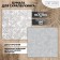 Scrapbooking paper "Flower lace", 30.5 x 30.5 cm, 190 g/m²
