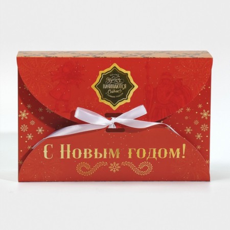 Box the team "New Year's Post", 28 x 18 x 8 cm, New Year-3