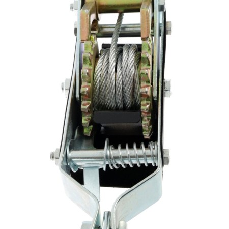 The winch lever tundra, double ratchet wheel, thrust 4 t (rise 1.6 t), cable 2.5 meters-8