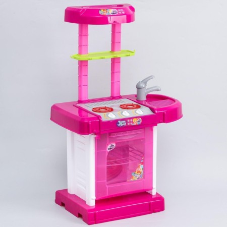 Game set "Fashionable kitchen", Winx, in a suitcase, with accessories, light, sound, height 65.5 cm-5