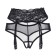 Erotic panties-arts Erolata Marianne, Black color, size 46-48