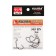 Offset hooks Kujira Spinning 505, BN color, No. 4, 5 pcs.