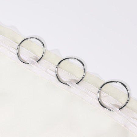 Ring for the cornice, connective, d = 38/44 mm, 10 pcs, silver color-2