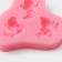 Mold Dolyana "Angels in anticipation", silicone, 8 × 7 cm, pink color