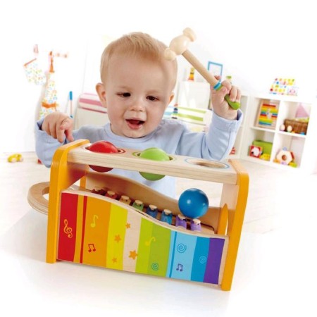 Musical bench with xylophone and habitat-2