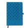 Diary Leduced A6, 100 sheets in a cage, elastic band, leatherette cover, mix