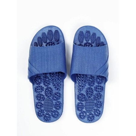 Slippers with a massage effect, open nose, size 38-39, blue color-7