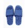 Slippers with a massage effect, open nose, size 38-39, blue color