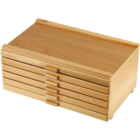 Organizer for pastel Gamma "Studio", 6 levels, 40.6 x 24.9 x 18.5 cm, beech-1