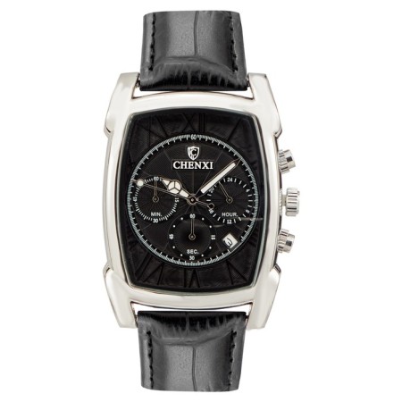 Men's wrist watches, calendar, chronograph, D-4.5 cm, L-24 cm strap, luminous, 3atm 9