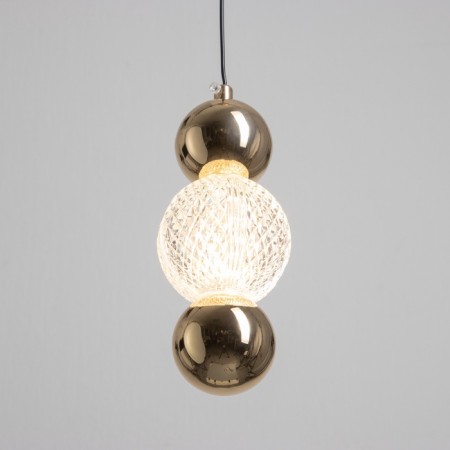 Saturo lamp LED 9W 3000k gold 8x8x22-172 cm-2