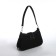 Youth bag with zipper, black color