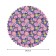 Grenade and flowers, round, Saten, d = 150 cm on the table