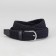 Women's belt, width 2.5 cm, metal buckle, blue color