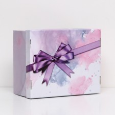 Bant folding box, purple 31.2 x 25.6 x 16.1 cm set 2 pcs