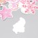 Stickers for creativity "Gingerbread Christmas" set 50 pcs 4x8 cm