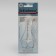 Scissors are manicure, for cuticles, bent, narrow, 10 cm, on the blist, the color is silver, 081