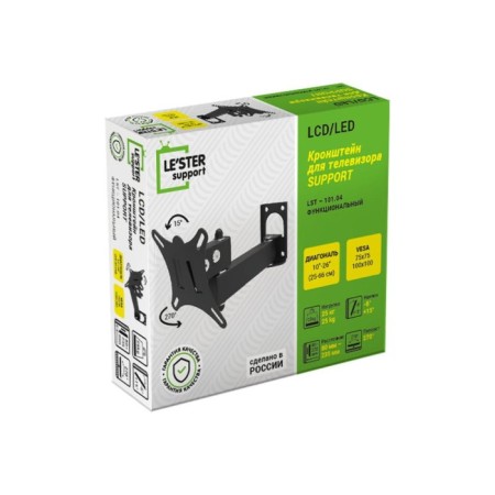 LE’SER LST-101.04 bracket, for TV, inclined-vulture, 10-32 ", 80-235 mm from the wall, black-2