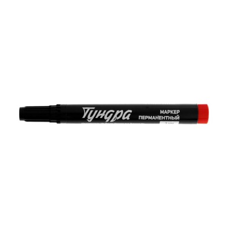 Building tundra marker, permanent, red, line width 3 mm-4