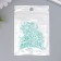 Glass 8/0 "Marshmallow. Matte. Melange. Mint" 10 g