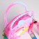 Bag's bag with lightning, pink/blue color
