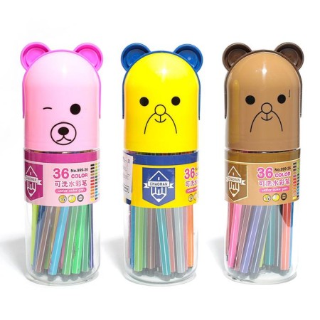 Fleeters 36 Flowers "Bear", in a tube with a pen, a ventilated cap