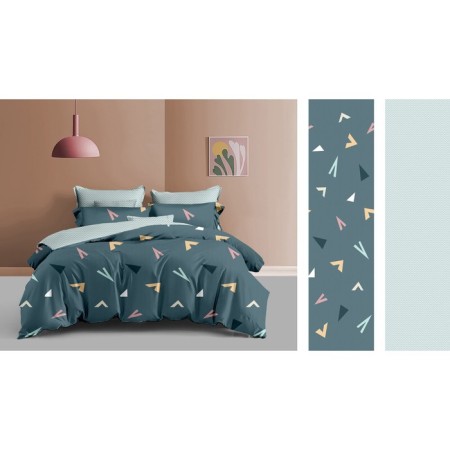 Bed linen duet, size 220x240 cm, 150x215 cm - 2 pcs, 70x70 cm - 2 pcs 9034