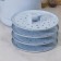 Mantock, 12 l, without decolleys, 4 inserts, blue color