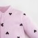 Combineson crumb I am “hearts”, pink color, height 62-68 cm