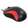 Mouse call 115s black/red optical (1200DPI) USB for laptop (3but)