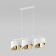 Suspended lamp TK Lighting Grant White 4821, E27, 3x40W, 700x200 mm, white color