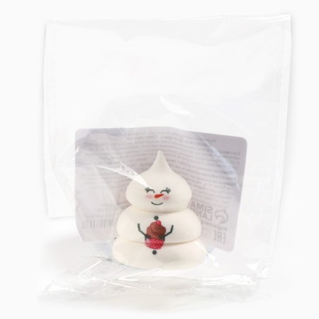 New Year! Sugar figure edible "snowman", mix, 1 pcs-12