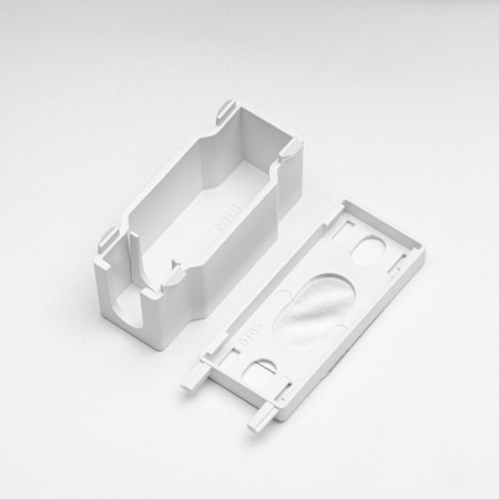 Plush for the track white 10x2.6x2.9 cm-1