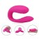 Vibrator for steam ok-hoods, with vacuum-wave clitoris stimulation, 10 modes, du, pink