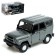 Metal machine "UAZ Hunter", inertia, 1:24, light and sound, color gray color