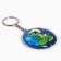 New Year's keychain with a flashlight for the keys "New Year: New Year tree" 5 x 10 cm