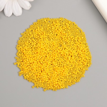 Glass bead 12/0 "yellow" even No. 664 450 gr-2