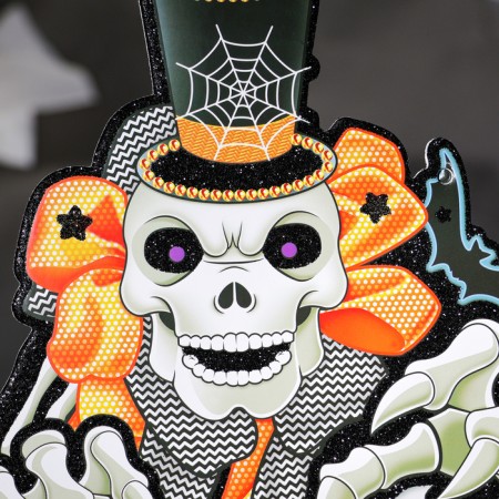 Suspension "Clown to Halloween", 0.5x24x30 cm-3