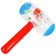 Inflatable toy with sound "hammer", 40 cm, mix color