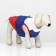 Dog jacket "Patriot", size XL (DS 40, OG 60 cm)
