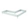 The beds are galvanized, M-shaped, 152 × 60 × 15 cm, Greengo