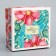 The box is folding, the lid is, "compliment", 10 x 10 x 5 cm without a window