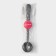 A spoon for coffee of the “AROMA”, 15 ml, with a clamp, black color