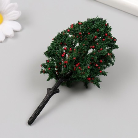 Artificial plant for creativity plastic "apple tree" 12 cm-1