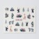 Nail slider 6.5*5.5cm BN-2427 (FAS 6pcs Price per pcs) Subway QF