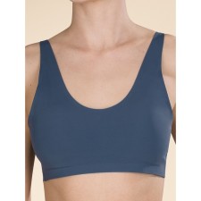 Top female, size 46, dark blue color