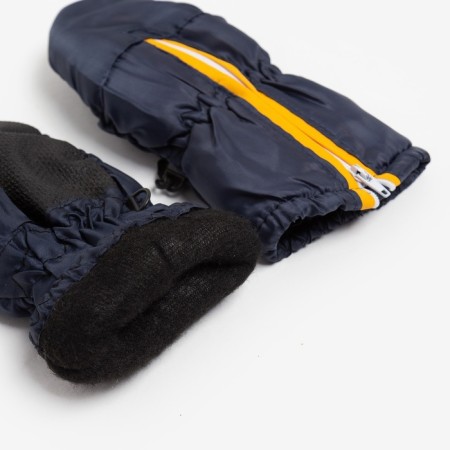 Mittens of winter children's minku, ts.Siniy, rr 16-17 (20 cm)-4