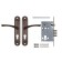 The hull of a cut lock with handles on the bar KIT A5-3155/3 W/B/B